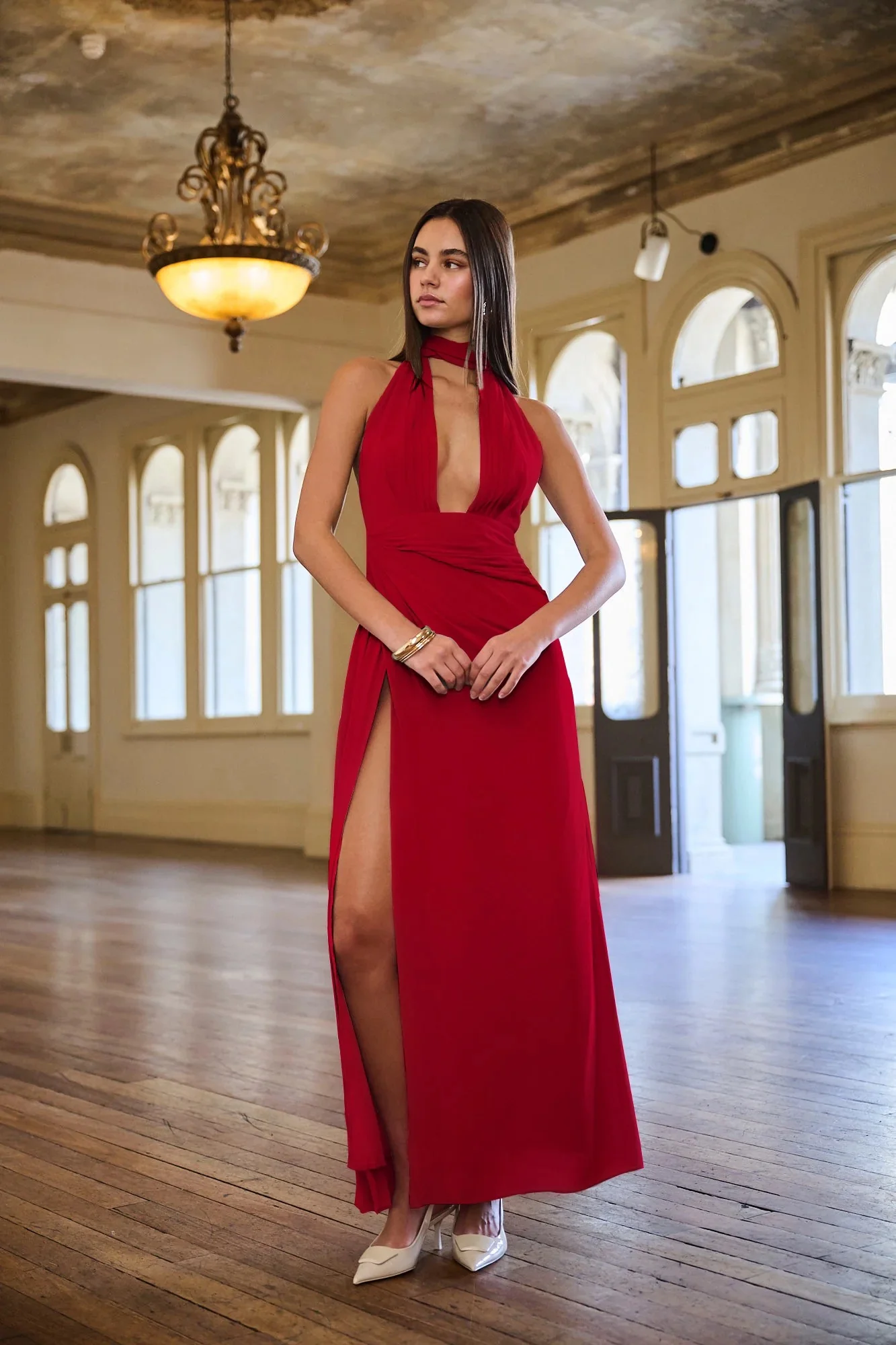 Caliá Antonia Gown - Red - Image 2