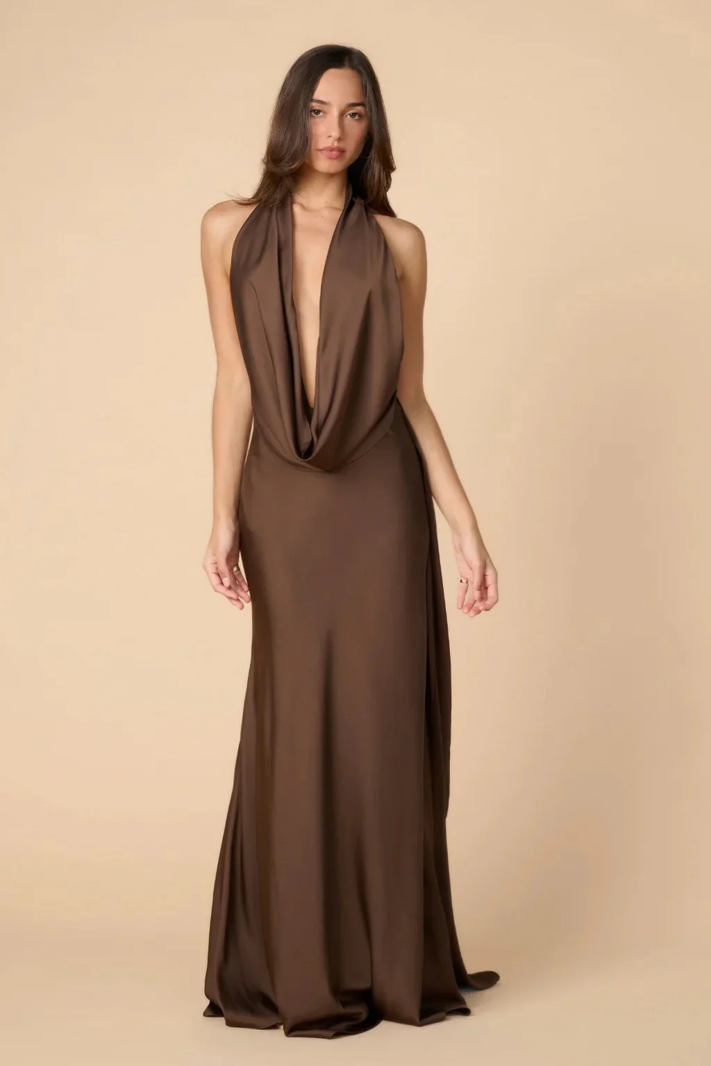 Caliá Kaia Gown - Chocolate