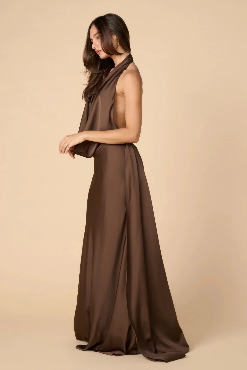Caliá Kaia Gown - Chocolate - Image 4