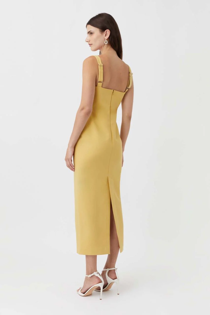 Camilla & Marc Brixton Dress - Mustard - Image 4