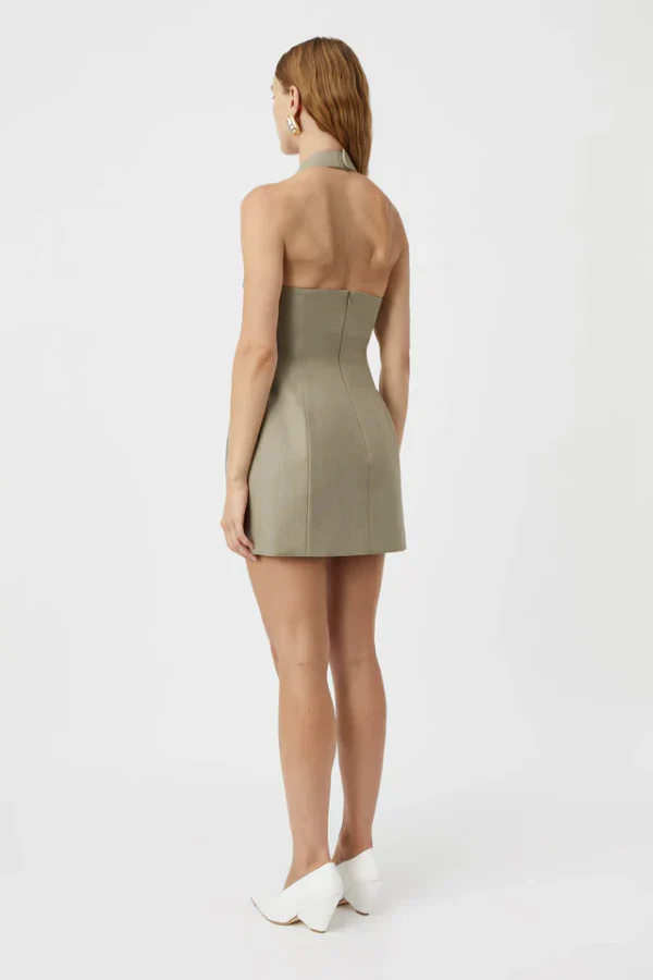 Camilla & Marc Pompidou Dress - Olive Marle - Image 5
