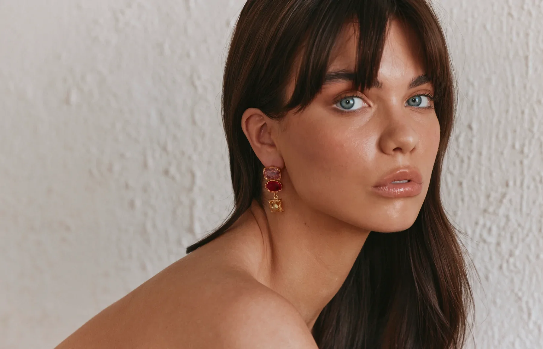 Christie Nicolaides Giovanna Earrings - Pink - Image 4