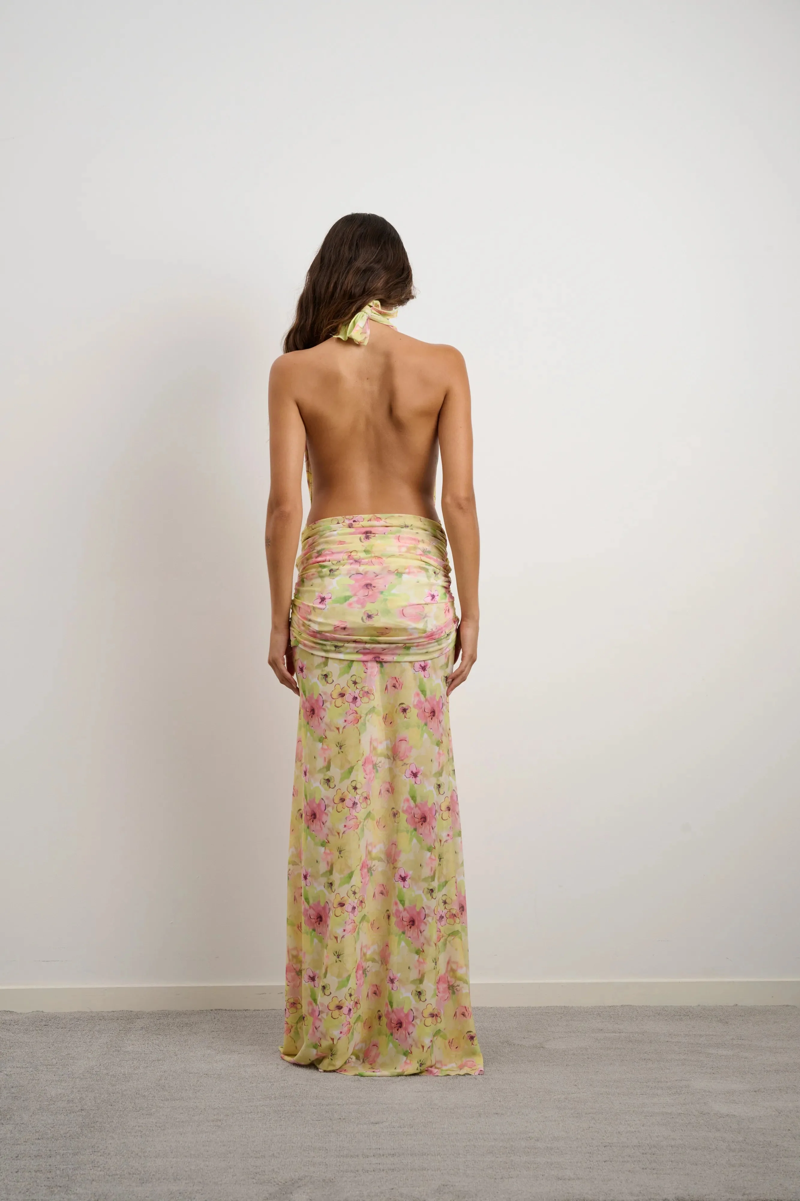 Džo Solene Dress - Spring Yellow Floral - Image 3