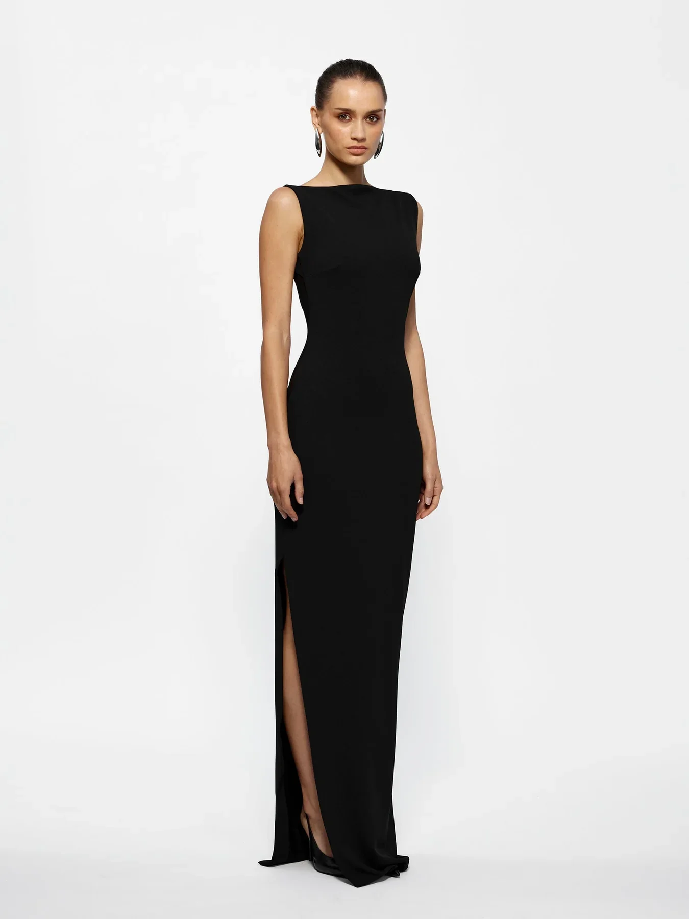 Effie Kats Aisha Gown - Black - Image 2