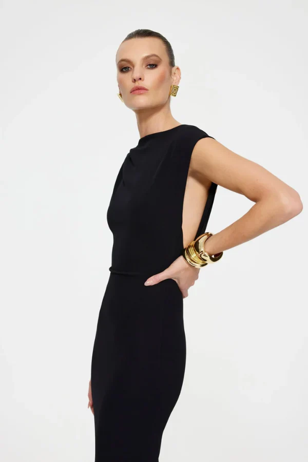 Effie Kats Audrey Gown - Black - Image 4