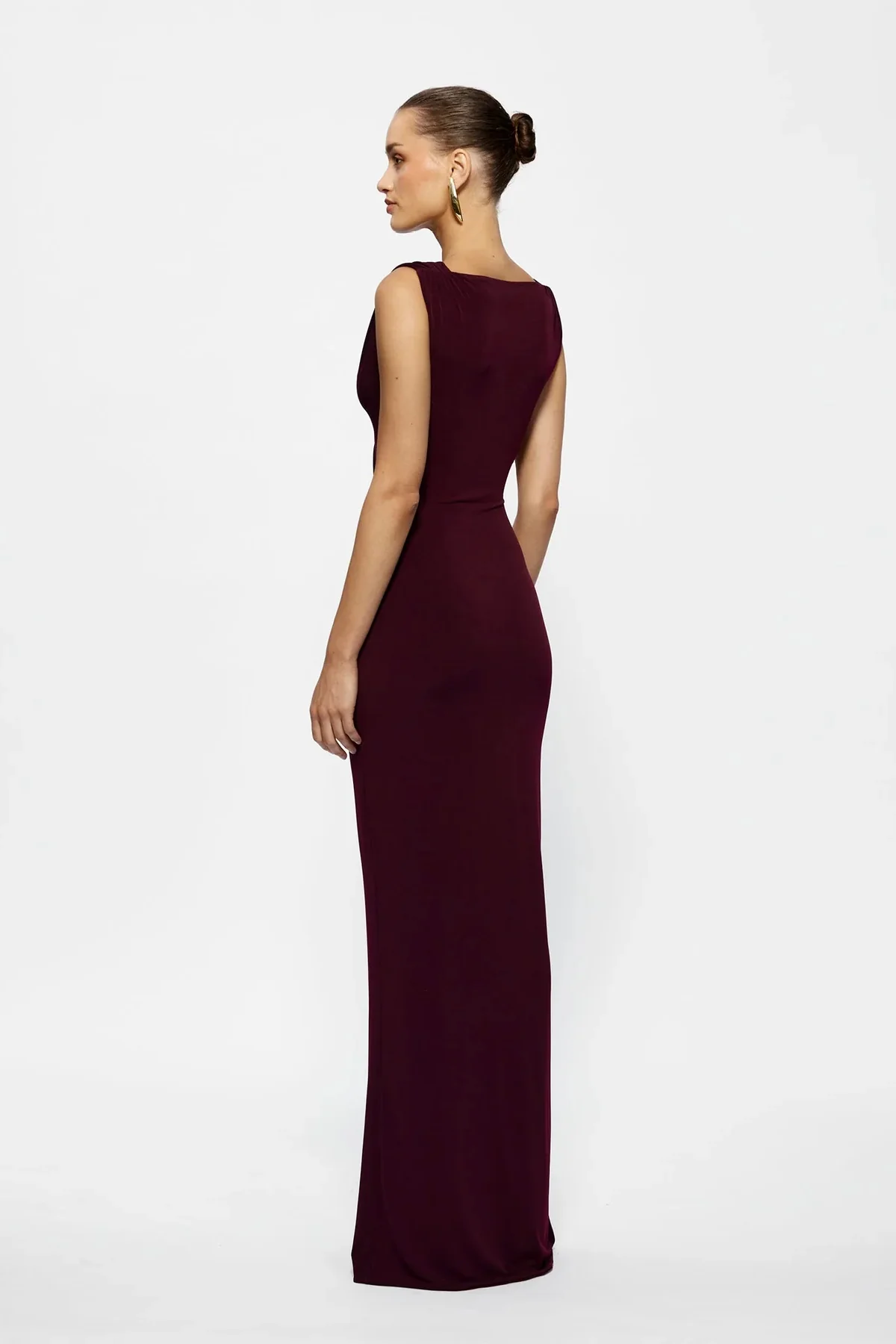 Effie Kats Faith Dress - Black Cherry - Image 3