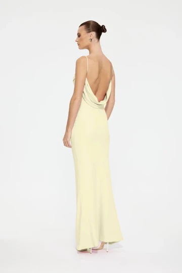 Effie Kats Havilland Gown - Lemon - Image 2