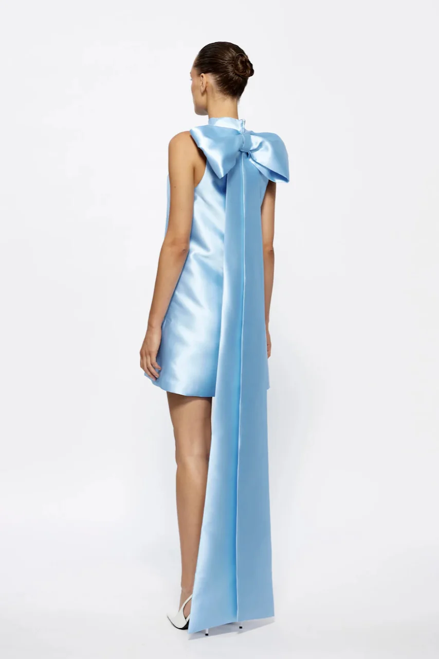 Effie Kats Jorja Mini Dress - Cornflower Blue - Image 4