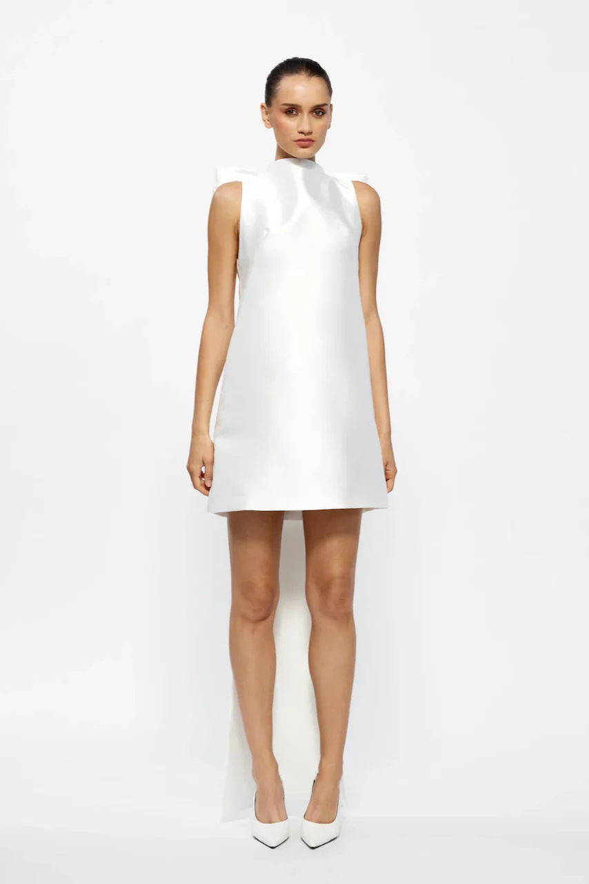 Effie Kats Jorja Mini Dress - Ivory