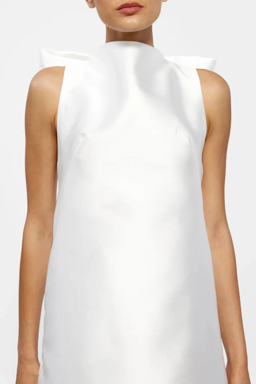 Effie Kats Jorja Mini Dress - Ivory - Image 3