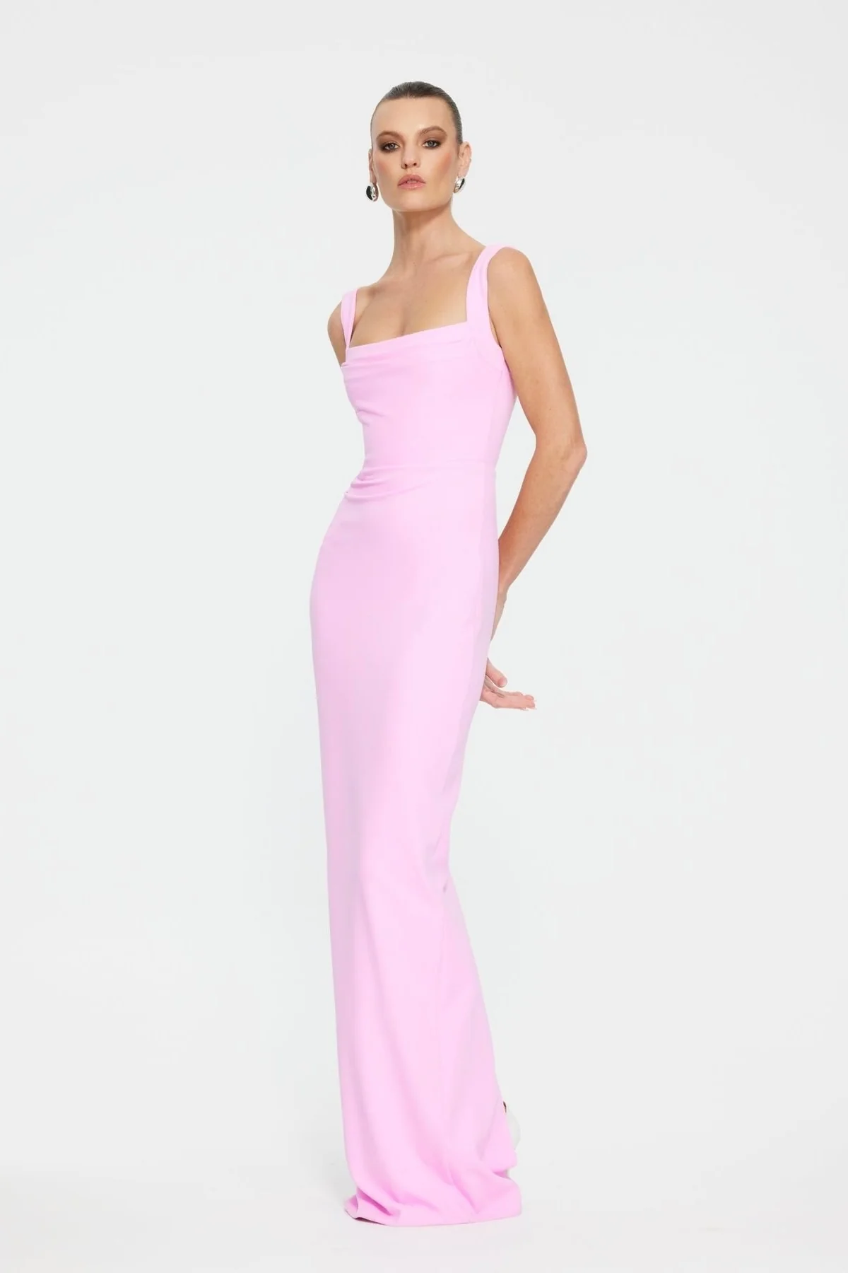 Effie Kats Marbella Gown - Taffy Pink - Image 2