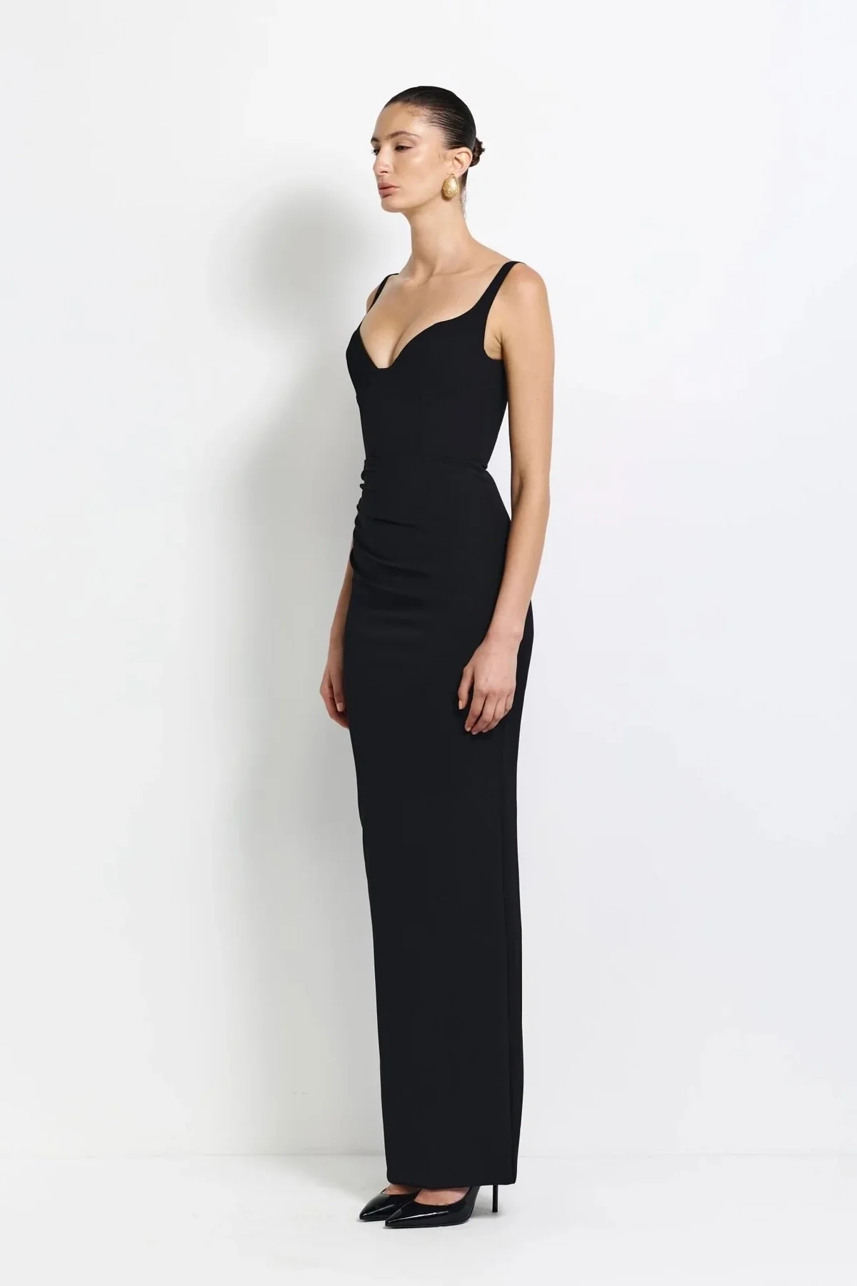 Effie Kats Pearl Gown - Black - Image 2