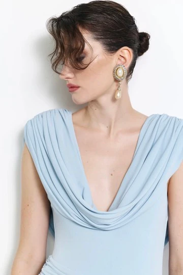 Effie Kats Steele Gown - Aspen - Image 4
