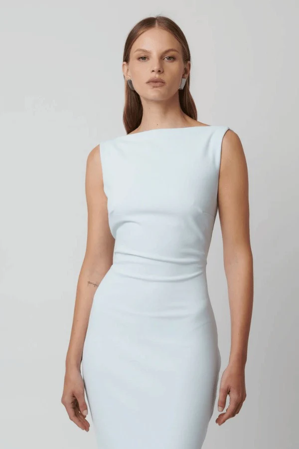 Effie Kats Verona Gown - Ice Blue - Image 3