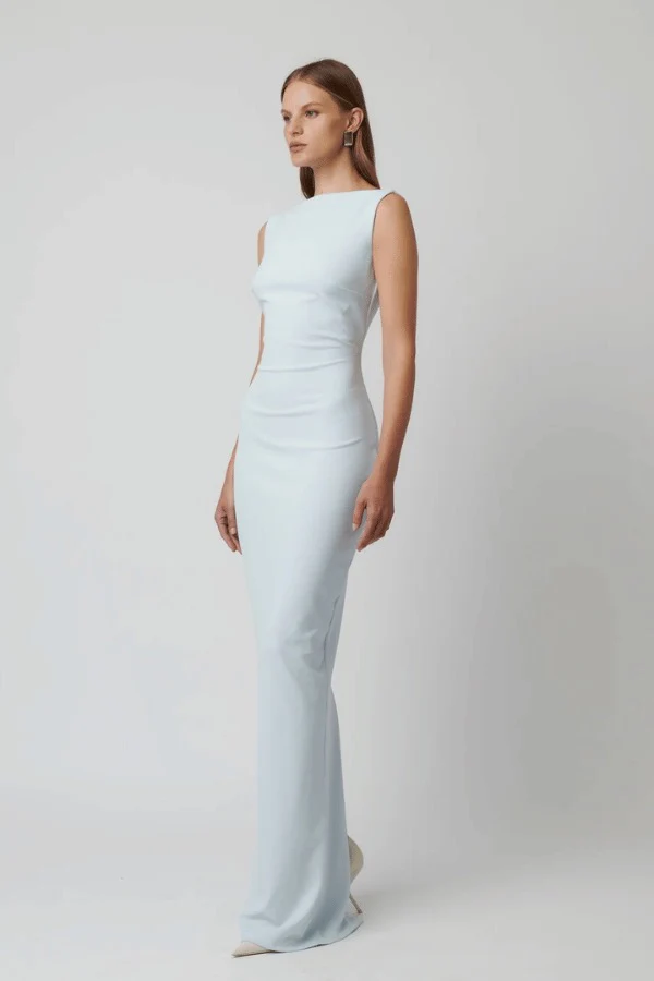 Effie Kats Verona Gown - Ice Blue - Image 4