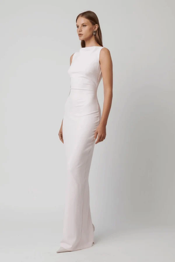 Effie Kats Verona Gown - Ice Pink - Image 2