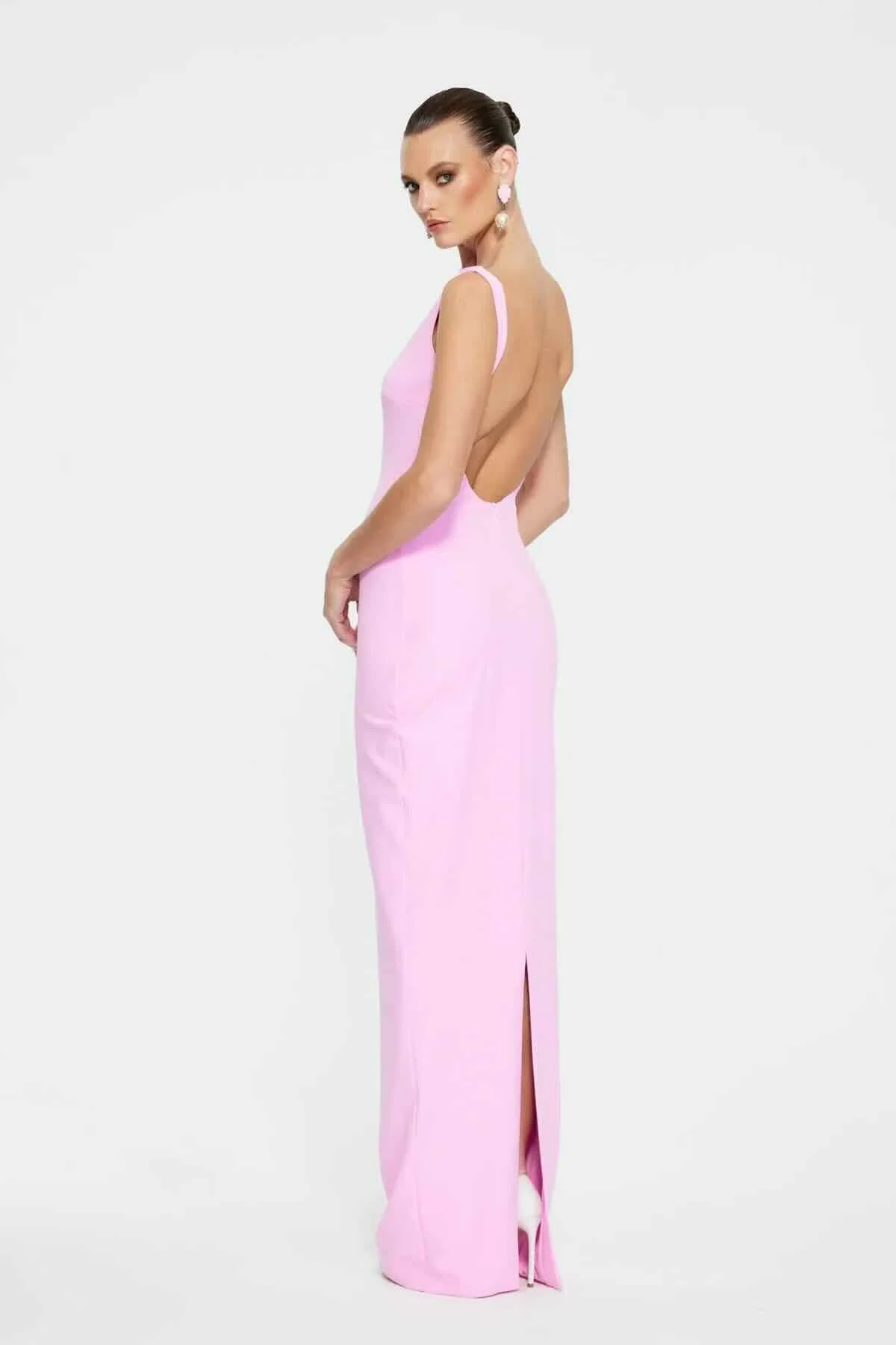 Effie Kats Verona Gown - Taffy Pink - Image 3