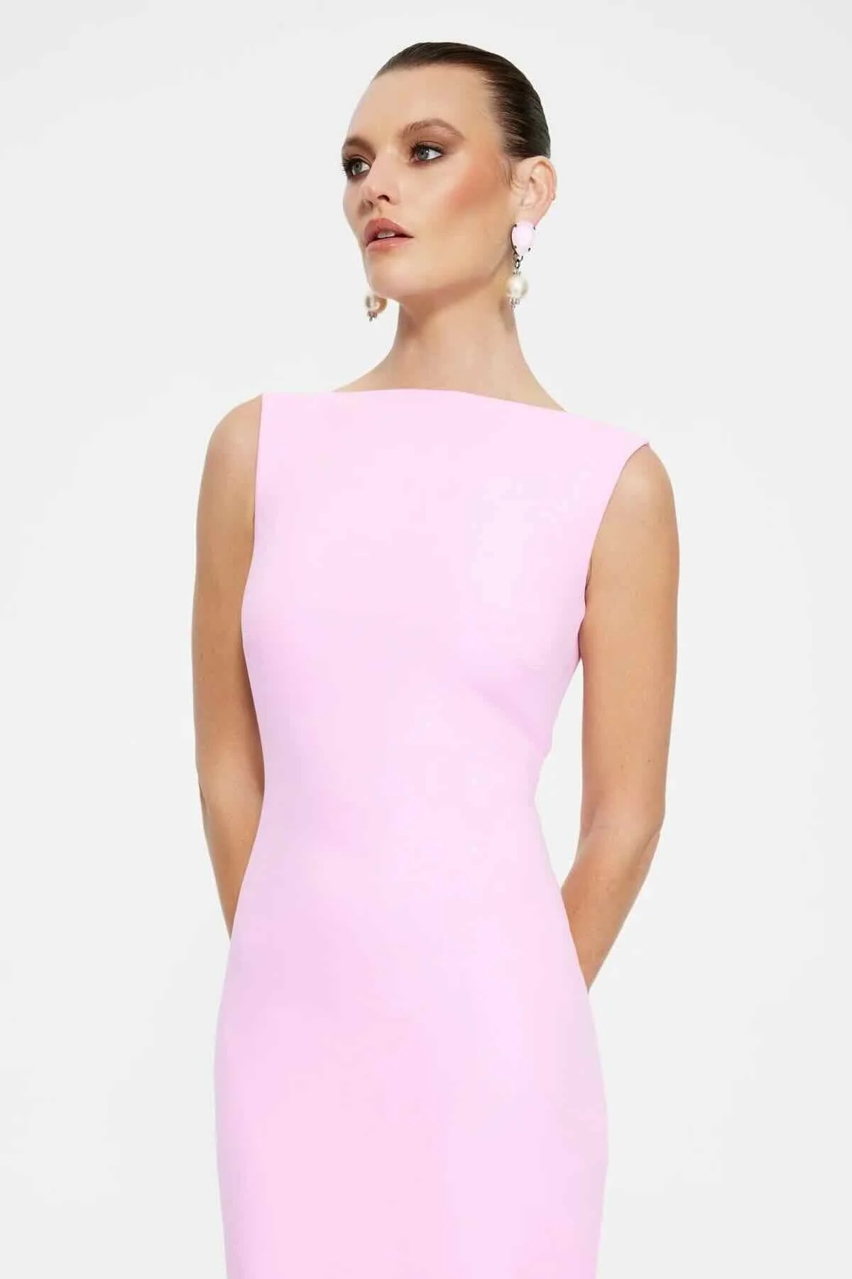 Effie Kats Verona Gown - Taffy Pink - Image 4