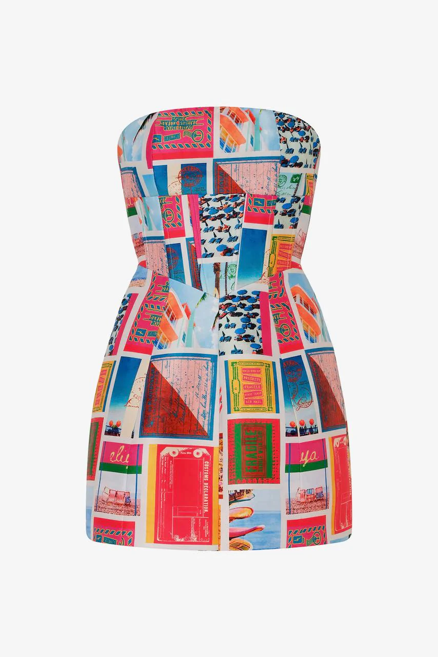 Eliya The Label Messina Dress - Vacanza Print - Image 4