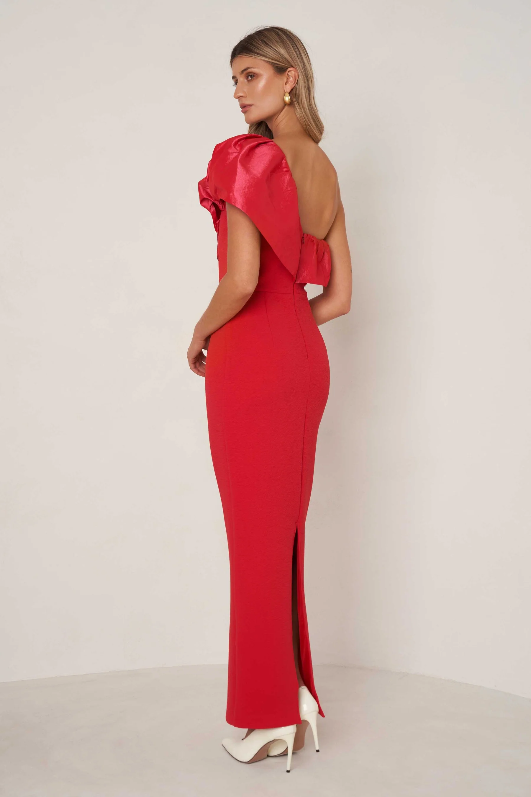 Elle Zeitoune Naomi Dress - Red - Image 6