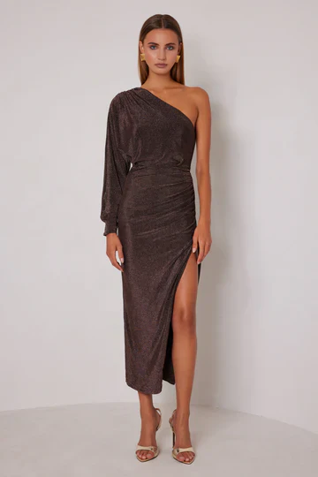 Elle Zeitoune Adeline Maxi Dress - Chocolate