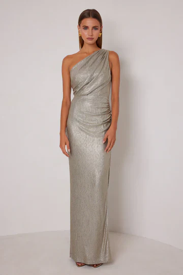 Elle Zeitoune Alanna Maxi Dress - Gold