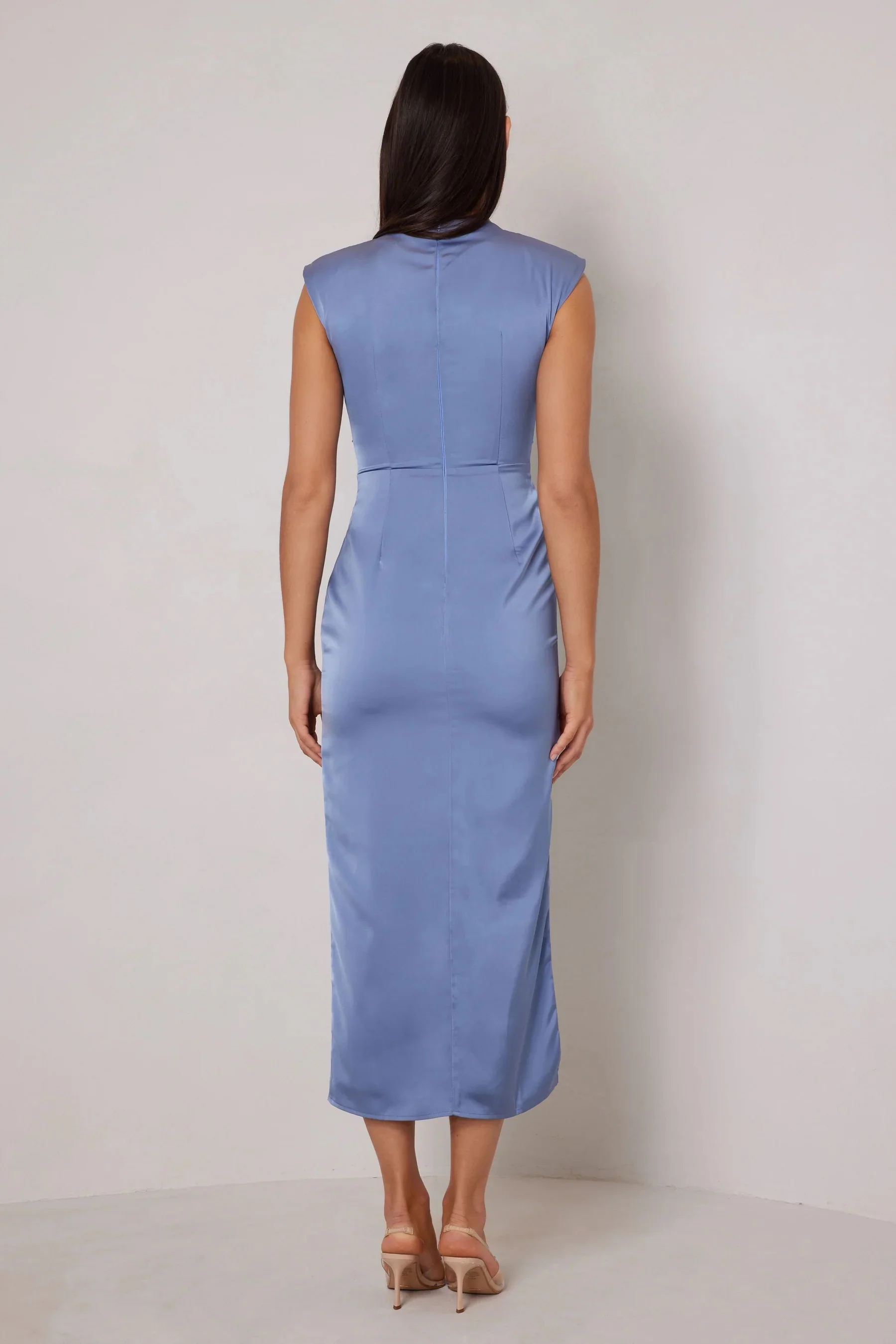 Elle Zeitoune Amber Serene Dress - Blue - Image 3