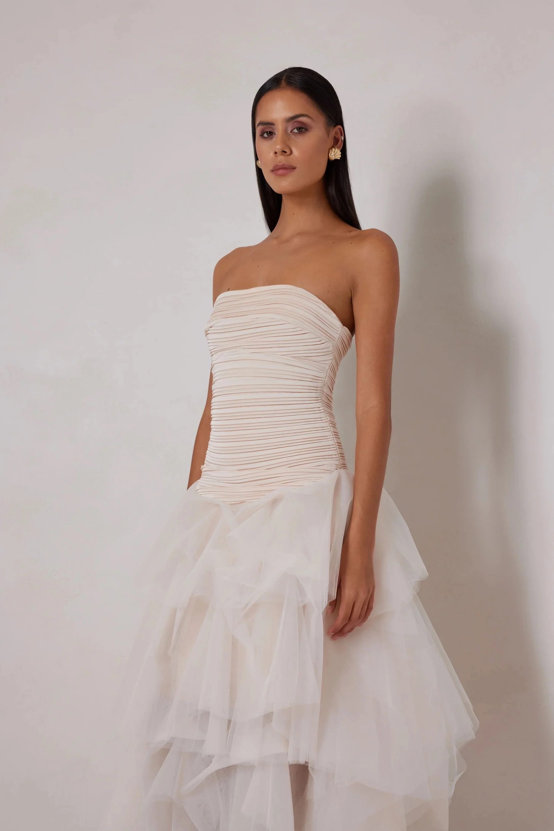Elle Zeitoune Celine Dress - Ivory - Image 2