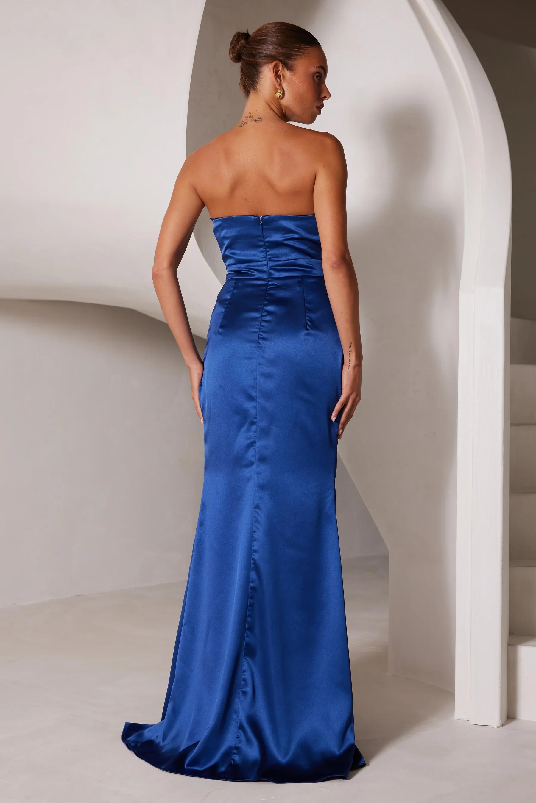 Elle Zeitoune Dillion Dress - Indigo - Image 3