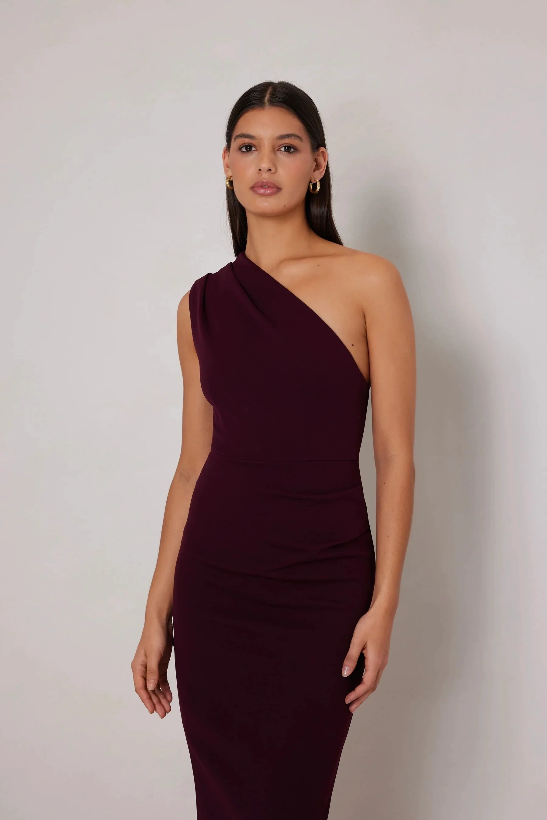 Elle Zeitoune Harley Dress - Deep Plum - Image 2