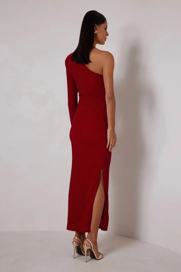 Elle Zeitoune Jane Dress - Red - Image 3