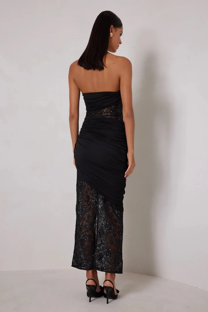 Elle Zeitoune Journee Dress - Black - Image 3