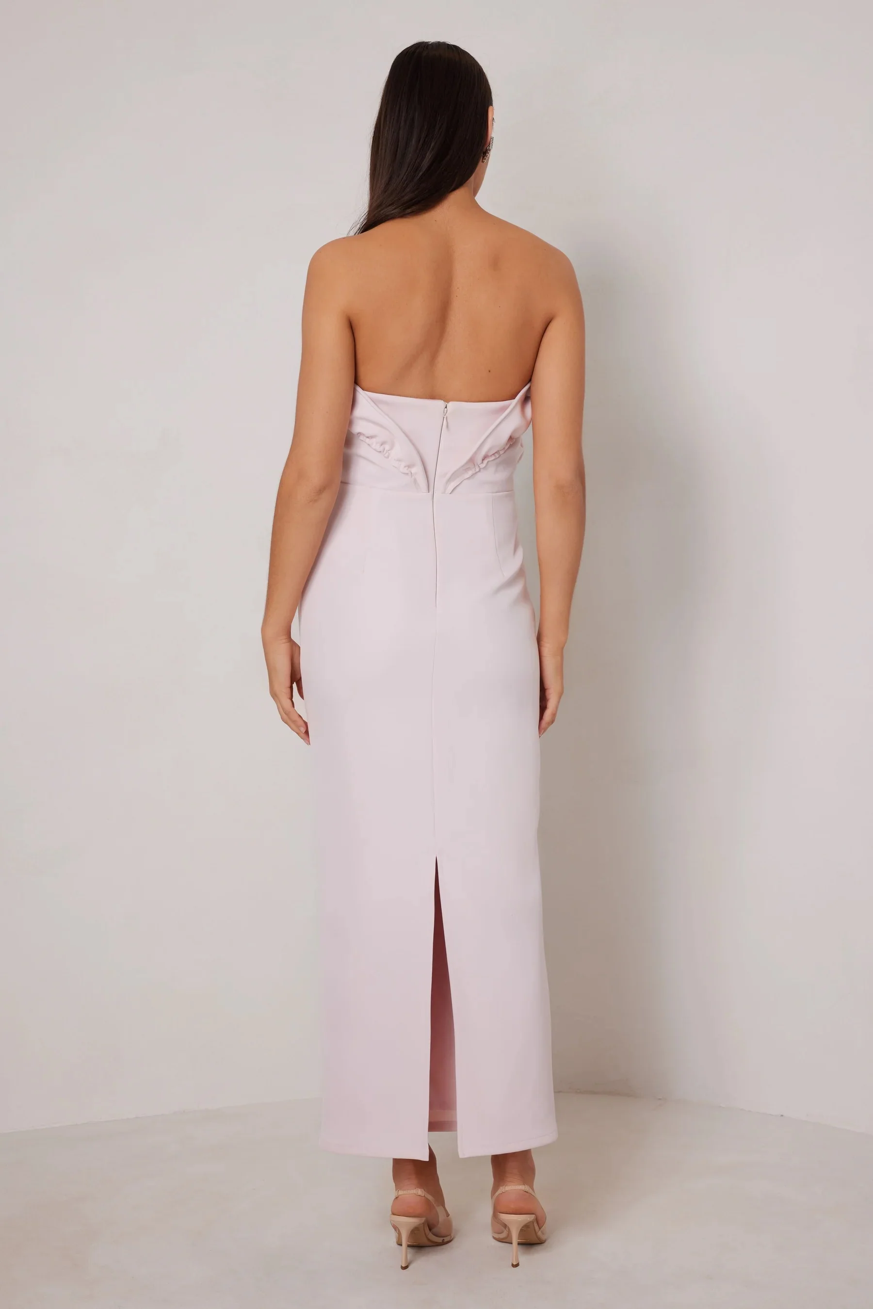 Elle Zeitoune Miles Dress - Peony Pink - Image 3