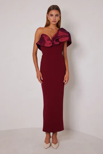 Elle Zeitoune Naomi Dress - Wine