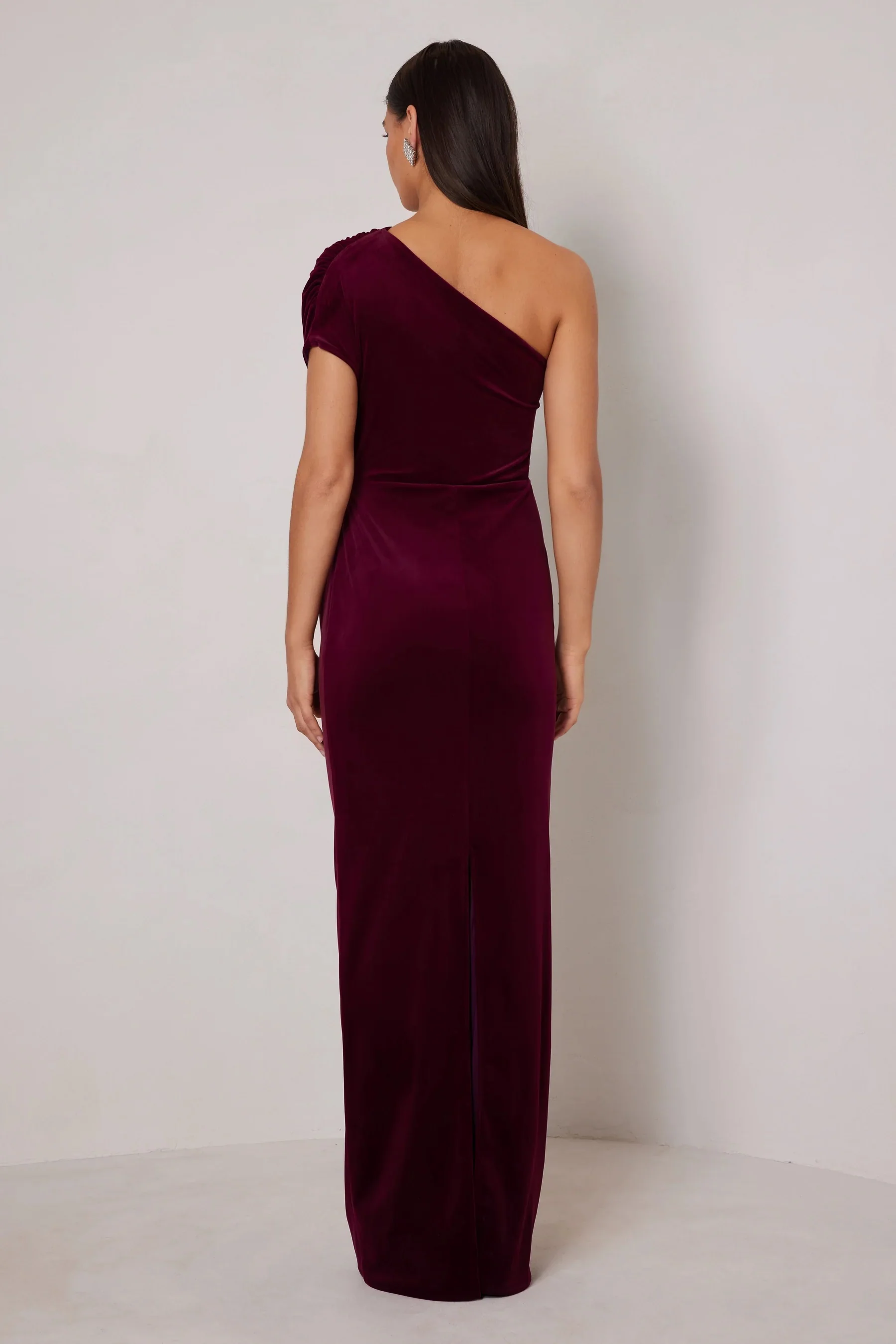 Elle Zeitoune Norah Dress - Wine - Image 3