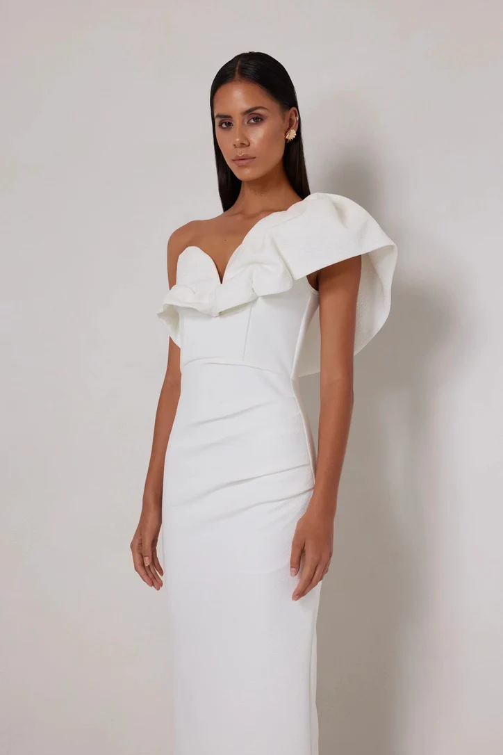 Elle Zeitoune Sharleene Dress - White - Image 4