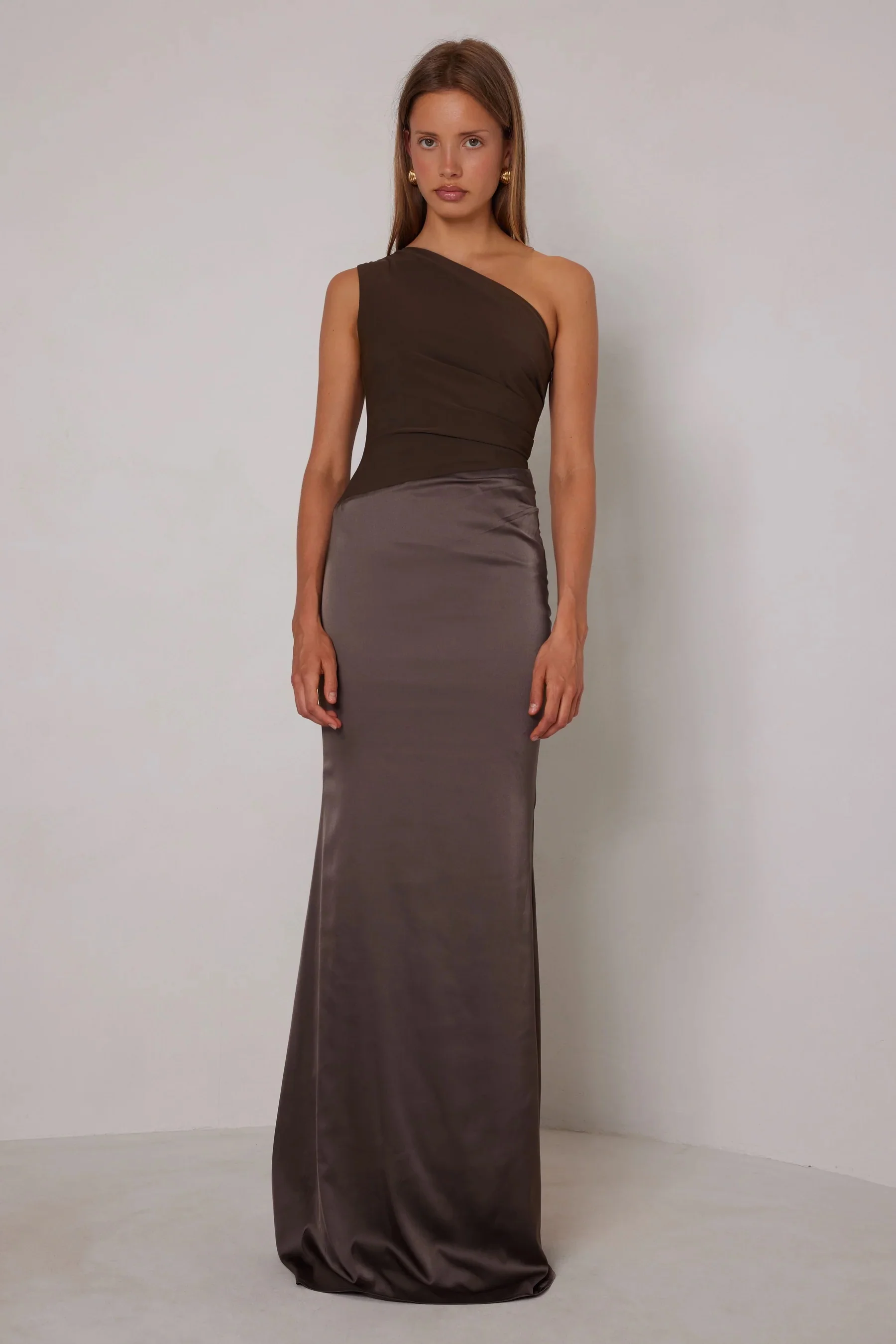 Elle Zeitoune Shay Dress - Espresso