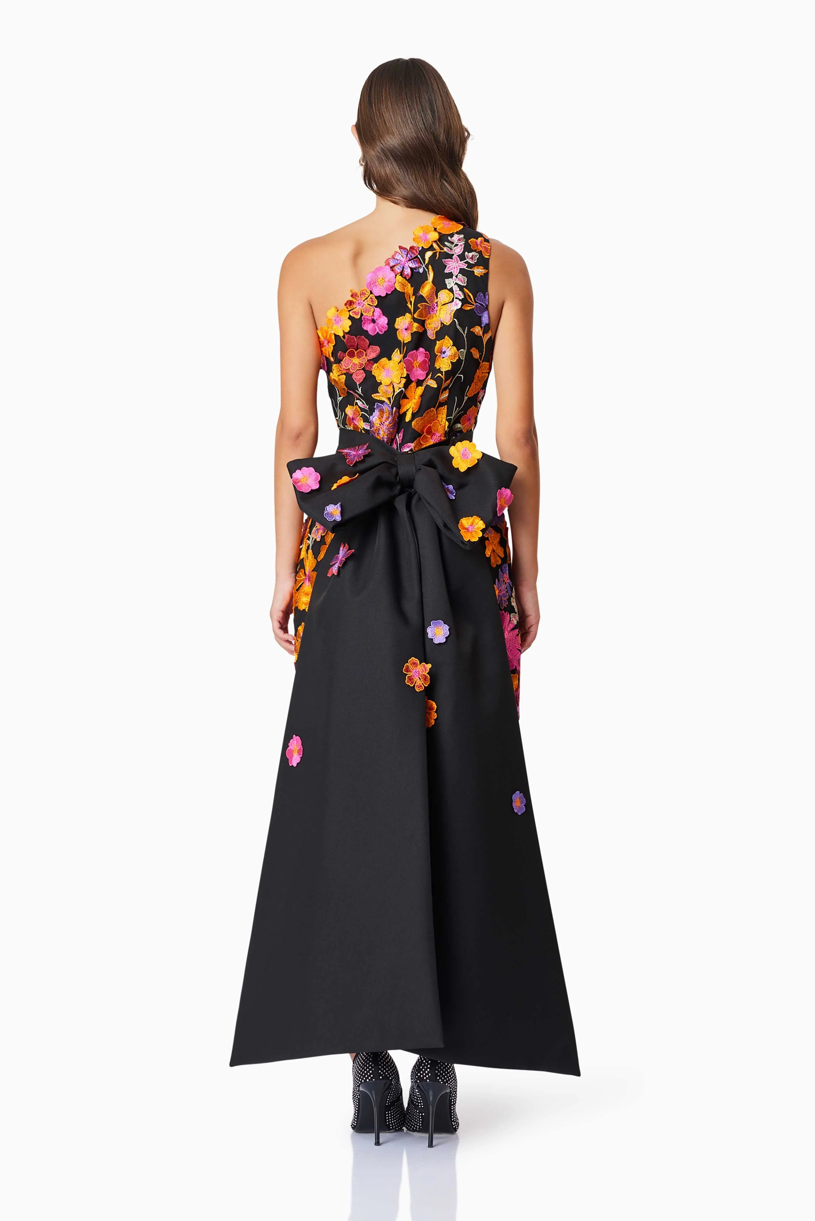 Elliatt Alessandra Party Dress - Orange Multi - Image 8