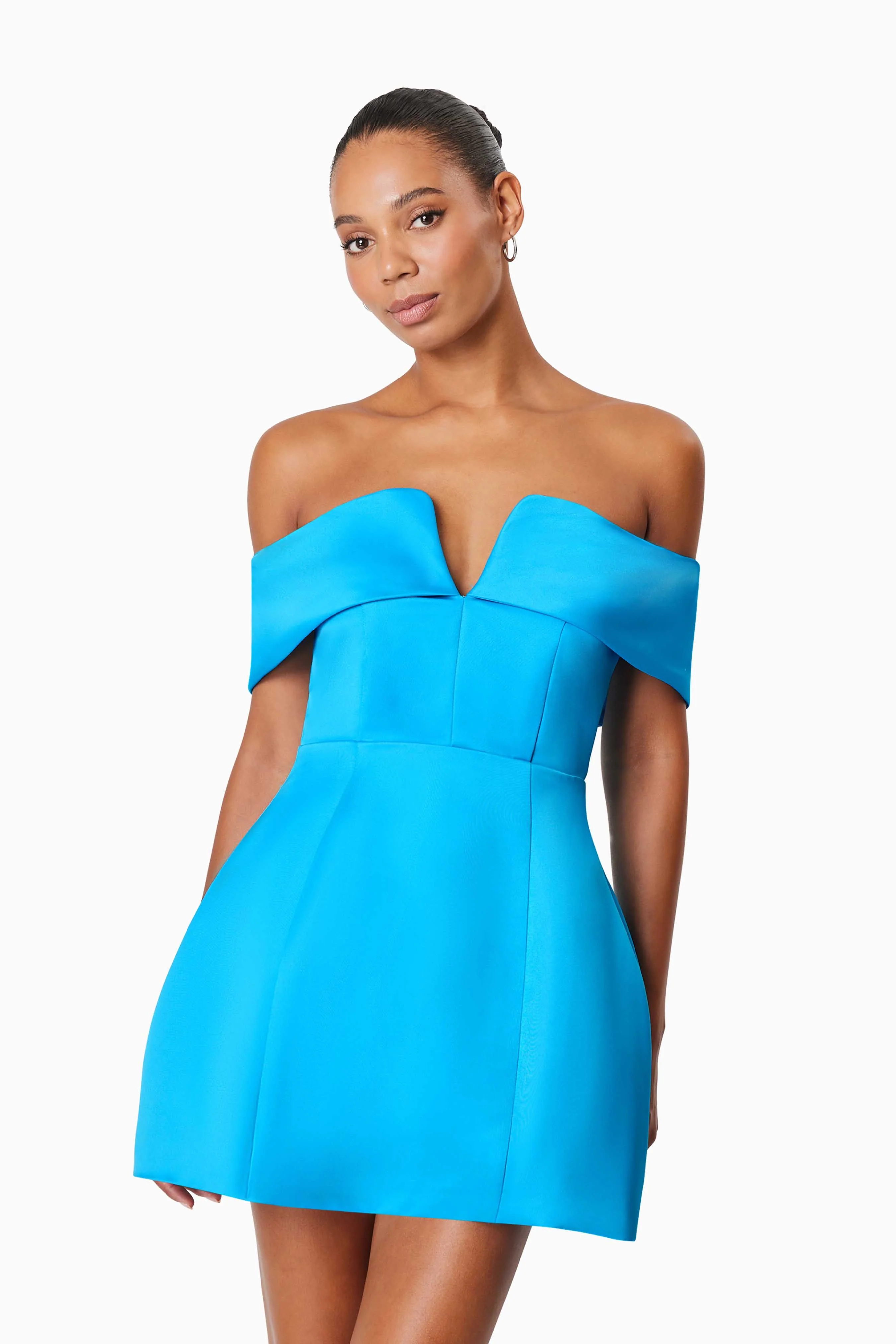 Elliatt Alice Party Dress - Aqua - Image 4
