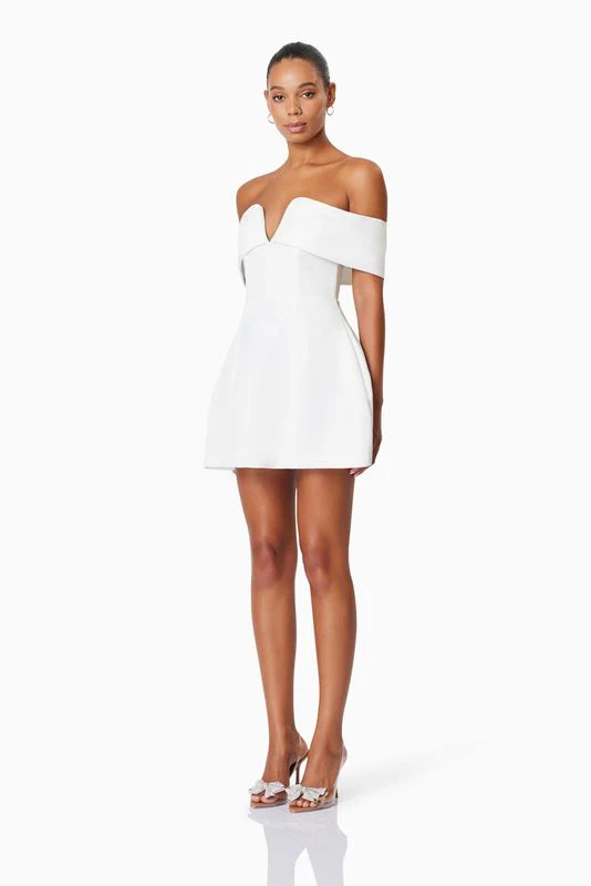 Elliatt Alice Party Dress - Ivory - Image 3