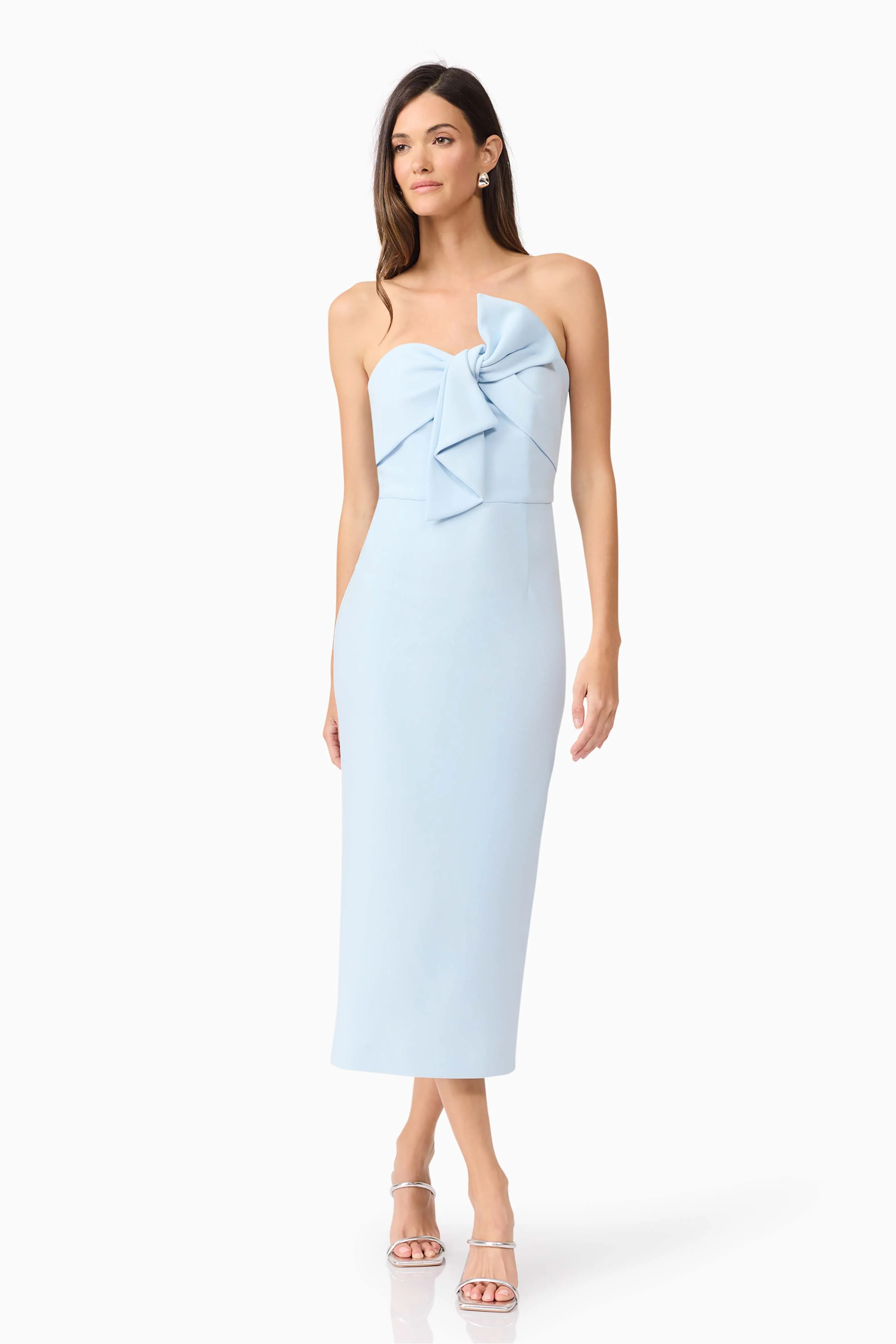 Elliatt Ami Midi Dress - Sky Blue - Image 5