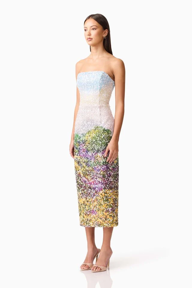 Elliatt Arden Midi Dress - Multi - Image 3