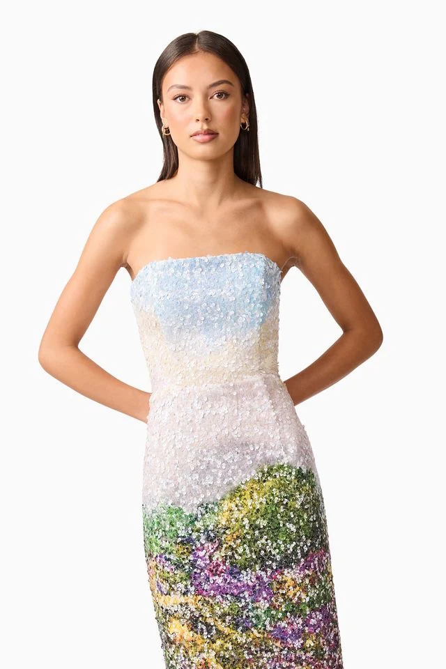 Elliatt Arden Midi Dress - Multi - Image 4