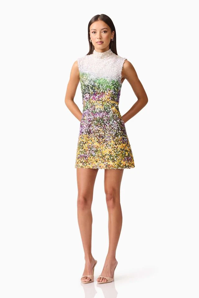 Elliatt Arden Mini Dress - Multi - Image 3