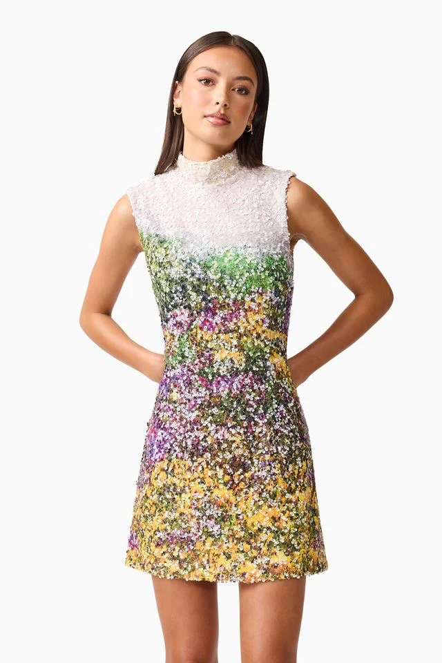 Elliatt Arden Mini Dress - Multi - Image 5