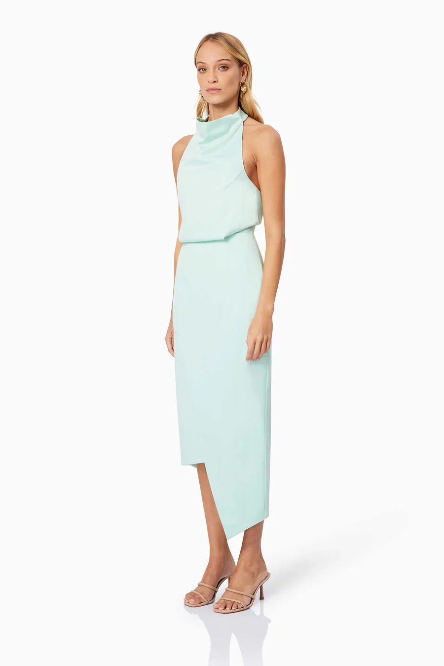 Elliatt Aria Midi Dress - Mint - Image 3