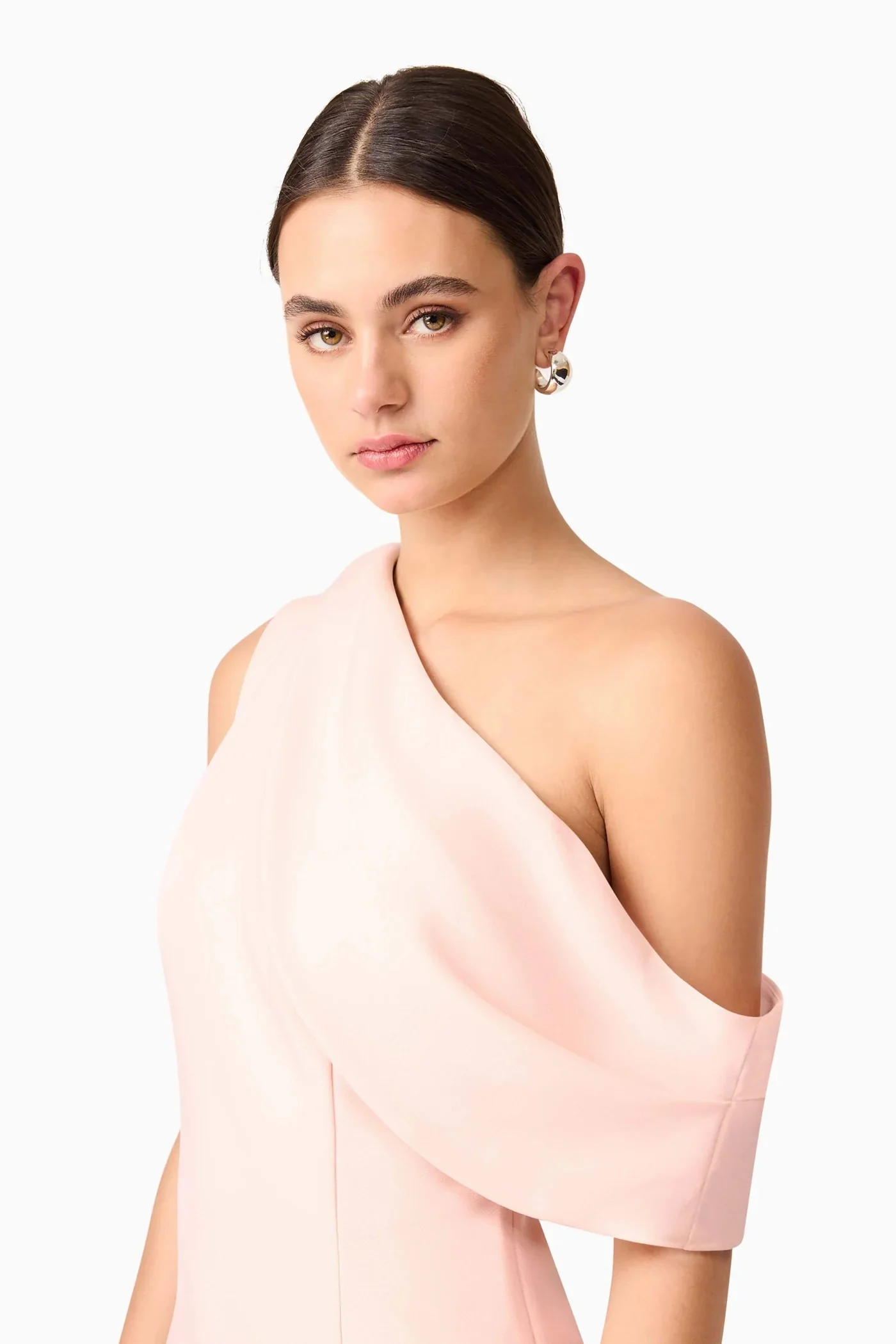 Elliatt Ava Asymmetrical Dress - Soft Pink - Image 3