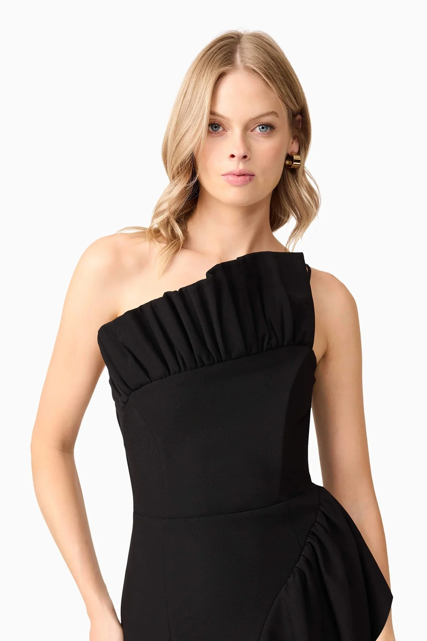 Elliatt Ava Midi Dress - Black - Image 4