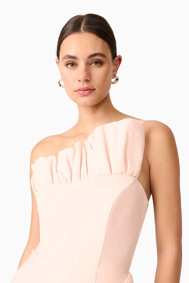 Elliatt Ava Midi Dress - Soft Pink - Image 6