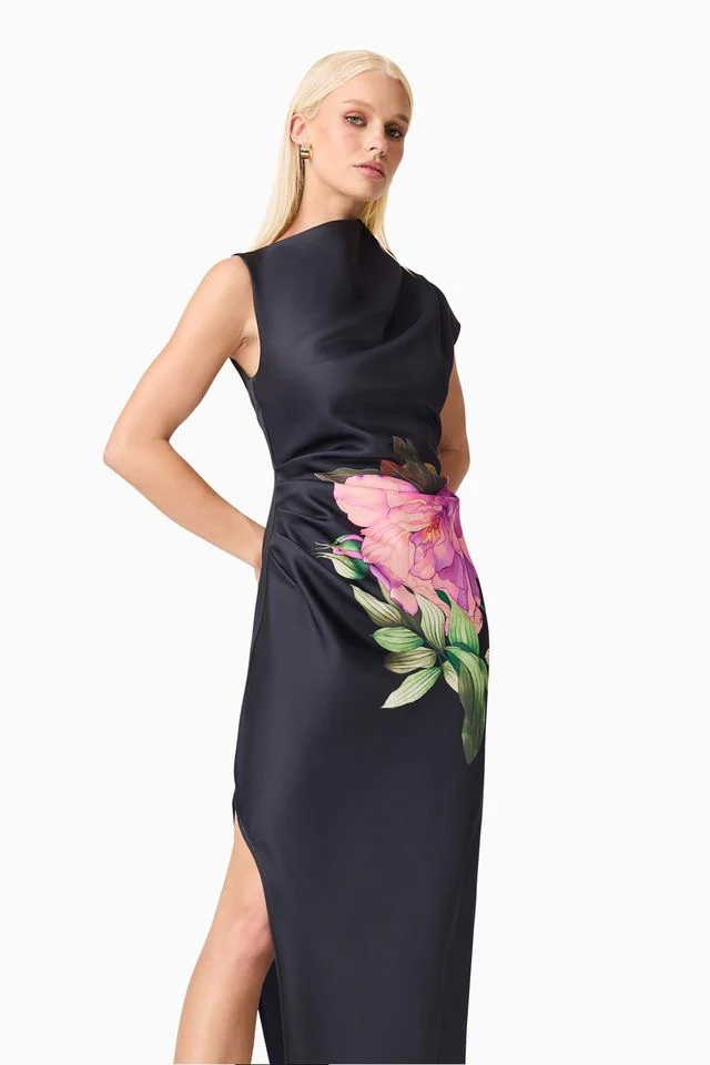 Elliatt Azelie Gown - Black - Image 4